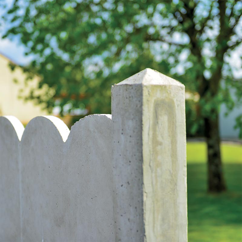 Poteaux béton — Clôtures Caudevel