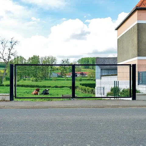 Portail ou portillon — réalisation Clôtures Caudevel