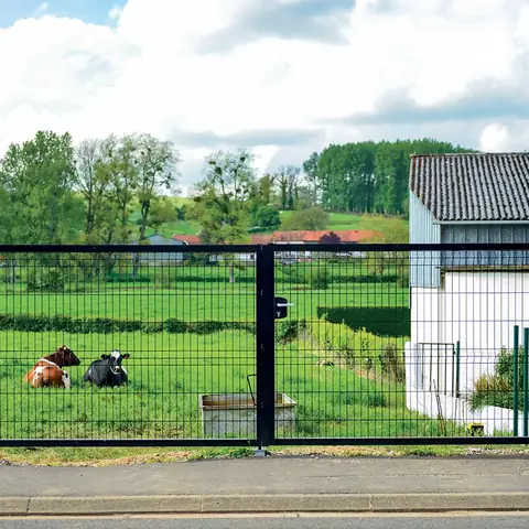 Portail ou portillon — réalisation Clôtures Caudevel