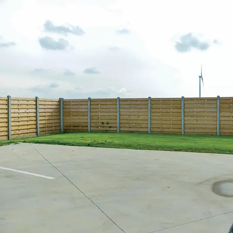 Clôture en bois — réalisation Clôtures Caudevel