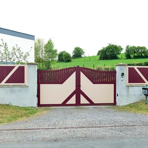 Portail ou portillon — réalisation Clôtures Caudevel