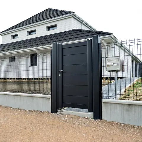 Portail ou portillon — réalisation Clôtures Caudevel