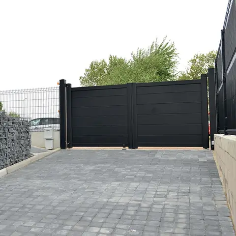 Portail ou portillon — réalisation Clôtures Caudevel