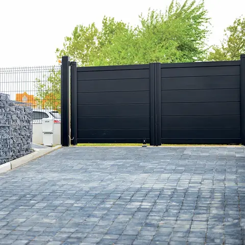 Portail ou portillon — réalisation Clôtures Caudevel