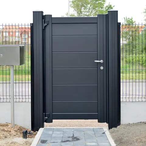 Portail ou portillon — réalisation Clôtures Caudevel
