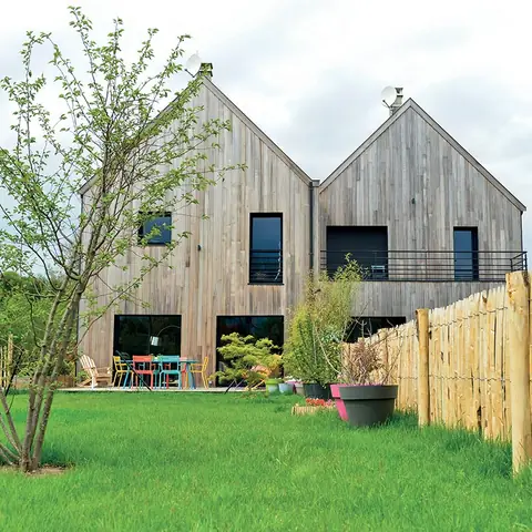 Clôture en bois — réalisation Clôtures Caudevel