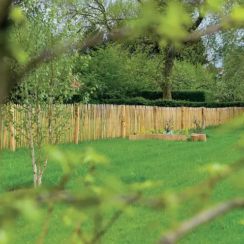 Clôture en bois — réalisation Clôtures Caudevel