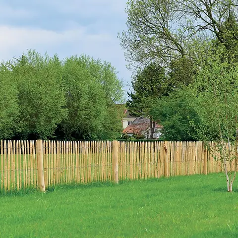 Clôture en bois — réalisation Clôtures Caudevel