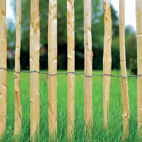 Clôture en bois — réalisation Clôtures Caudevel