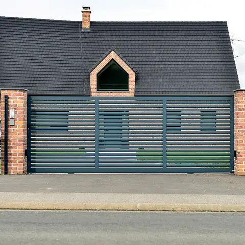 Portail ou portillon — réalisation Clôtures Caudevel